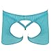 YiZYiF Men's Lingerie Open Crotch Boxer Briefs Underwear Sold by SHIFANG (2Pcs Turquoise)