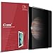 iCarez Privacy Screen Protector for iPad Pro 12.9 (2015 2017 Home Button Version), 4-Way 360-Degree