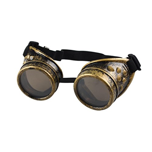 Canserin Vintage Style Steampunk Goggles Welding Punk Glasses Cosplay - Image 5