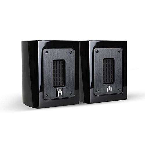 Aperion Audio Planar-Ribbon Super Tweeter Pair for Home Theater Stereo Speaker HiFi Audiophile Ultra High-End Frequency Response up to 33kHz (Gloss Black)
