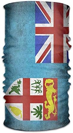 dfegyfr Retro Fiji Glorious Flag Headband Bandana,Outdoor Multifunctional Headwear,Magic Scarf for Men Women Unisex4