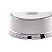 Finaze Crystal Display Stand Base with 7 LED Lighted-4inch