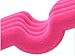 LUXEHOME Non-Slip ABS Environmental Flocking Velvet Hangers,Love Shape,Space Saving, Perfect for Kids/Adult Clothes,Set of 10 (Pink)