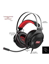 Auriculares Pro Gaming con micrófono (universal) de alta calidad 3D HD estéreo con sonido para Xbox One, PS4, PC, ordenador portátil y dispositivo móvil de 0.138 in de conexión. HC Gamer Life