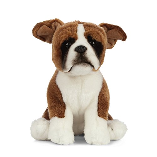 stuffed boxer dog