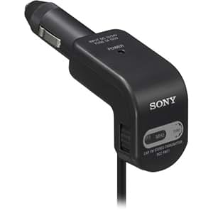 Amazon.com: Sony DCC-FMT1 Car FM Transmitter for Portable Audio Devices: Car Electronics