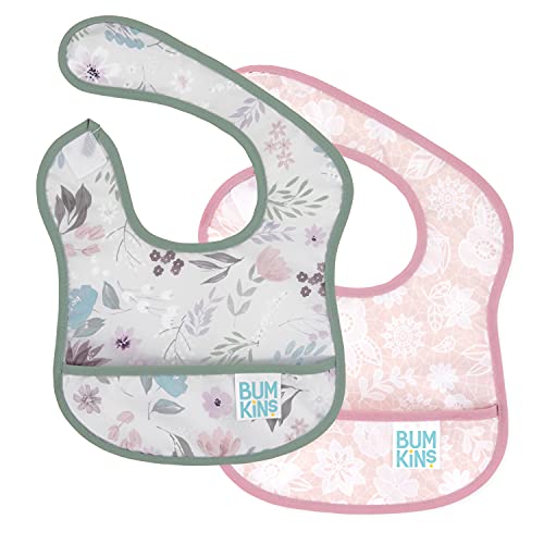 Bumkins Bibs, for Baby Girl or Boy, Infant 3-9 Months, Essential Must Have for…