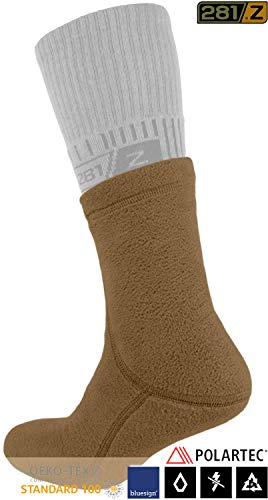 image for 281Z Outdoor Warm 6 inch Liners Boot Socks - Military Tactical Hiking 