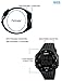 Digital Sports Watch Electronic Waterproof LED Military Big Face Light Black Men's Womens watch 1219