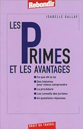 Les  primes et les avantages