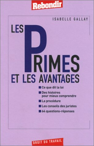 Les  primes et les avantages