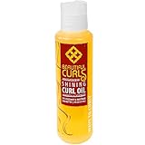 Alaffia - Beautiful Curls, Shining Curling Oil, For Wavy to Curly Hair, Deep Moisturizing Support for Brilliant Glowing Spirals with Shea Butter, Rosemary, and Coconut Oil, Fair Trade, 4 Ounces