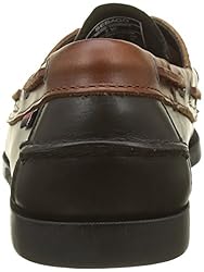 Sebago Men's Boat Shoes, Multicolour Dk Brown Black