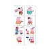Amscan Peppa Pig Children s Temporary Tattoos Gift Pack, 8 Pieces, Made from Paper, Birthday, 2 x 1 3/4 Inch by