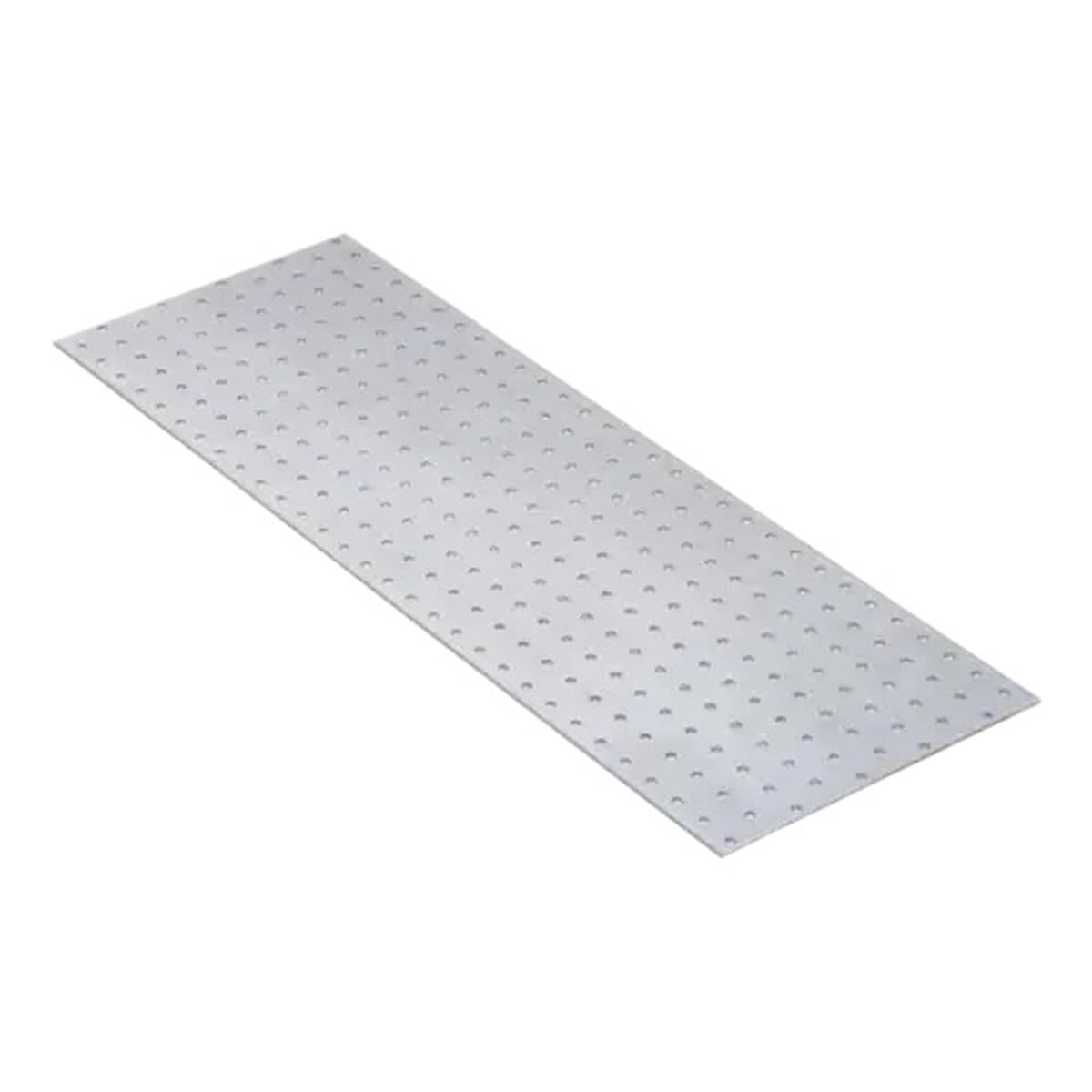 200mm x 600mm Galvanised Perforated Flat Plate Connector Joining Plates Metal Brace Brackets for Wood 2mm Thick Steel PP27 (Pack of 1) L03-06ABC