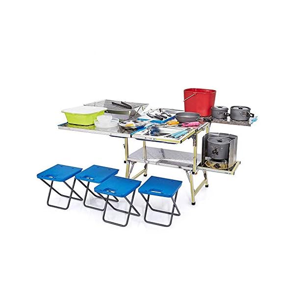 HYY-YY Esszimmerstuhl Klappstuhl Campingstuhl Angelsitz Outdoor Freizeit Picknick Grill Strand Angeln Werkzeuge… – Bild 5