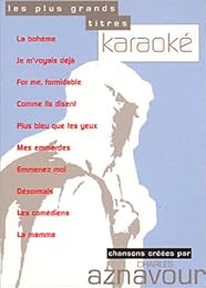 Aznavour, Charles - Les Plus Grands Titres Karaoké