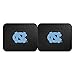 FANMATS 12274 NCAA North Carolina Tar Heels Back Row Utility Car Mats - 2 Piece Set, 14in. x 17in., All Weather Protection, Universal Fit, Deep Resevoir Design, Molded Team Logo