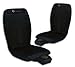 Zone Tech Cooling Car Seat Cushion – 2-Pack Black 12V Automotive Adjustable Temperature Comfortable Cooling Car Seat Cushion