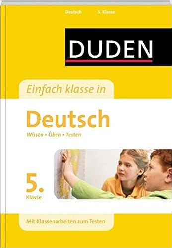 Duden Einfach Klasse In Deutsch 5 Klasse 9783411721528 Amazon Com Books