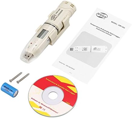 GailMontan BENETECH GM1365 USB Humidity Temperature Data Logger Digital Auto Recorder
