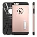 Spigen Slim Armor iPhone 6S Plus Case with Kickstand and Air Cushion Technology Hybrid Drop Protection for iPhone 6S Plus 2015 - Rose Gold