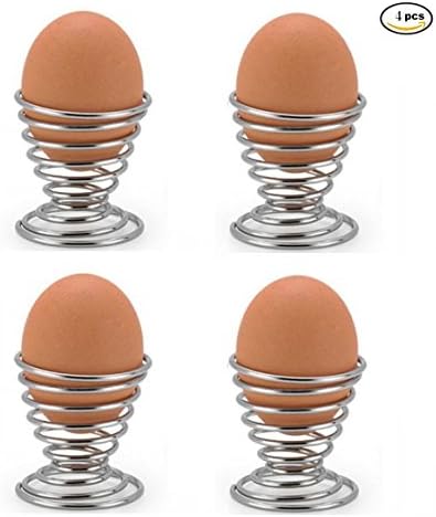 Sundarling Stainelss Steel Egg Tray Egg Cup Boiled Eggs Holder Stand Storage (4)