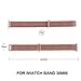 Apple Watch Band, Full Magnetic Closure Replacement Band for Apple Watch Edition Series 3/2/1 2017 Release (38mm rose gold)