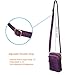 HAIDEXI Small Crossbody Bags Cell Phone Purse Smartphone Wallet For Women (A-PURPLE)