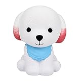 Wakeu Dog Squishy Soft Jumbo Animal Squishies Slow Rising Toy Scented Stress Relief Toy (Blue)