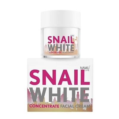 snail white facial cream