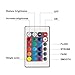 LED Light Base for Glass Art - 6 Inch RGB 16 Colors LED Vase Base with Remote Control for 3D Display | Rechargeable Battery Operated LED Light Wedding Centerpieces Pedestal for Glass Art Figurines