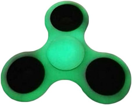 Kkang Tri-Spinner Glow In the Dark Fidget Toy With Premium Hybrid Ceramic Bearing For ADD, ADHD, Anxiety, and Autism