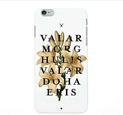 iPhone 6 Plus / 6s Plus Case, Valar Morghulis, Valar Dohaeris. That Black Dot HEAD CASE Series, impact resistant bumper. Ultra slim protective case cover for Apple iPhone 6 Plus / 6s Plus