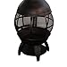 55.5 in. Portable Cast Iron Chimenea Outdoor Wood Burning Natural Gas Fireplace in Antique Bronze Finish