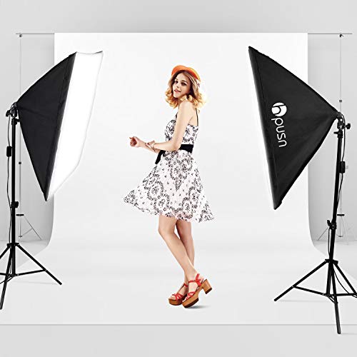 HPUSN Softbox Lighting KitVideo SoftboxProfessional Studio