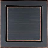 RANDOM 6-inch SUS304 Stainless Steel Square Shower Floor Drain with Tile Insert Grate Removable Multipurpose Invisible Look or Flat Cover,Oil Rubbed Bronze. (Oil Rubbed Bronze)