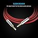 Anker® 3.5mm Premium Auxiliary Audio Cable (4ft / 1.2m) AUX Cable for Beats Headphones, iPods, iPhones, iPads, Home/Car Stereos and More (Red)