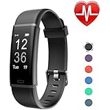 LETSCOM Fitness Tracker, Activity Tracker Heart Rate Monitor, Sleep Monitor, Step Counter, Calorie Counter, Waterproof Pedometer Watch Kids Women Men