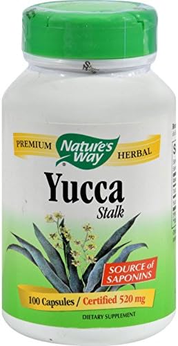 2Pack! Nature's Way Yucca Stalk - 100 Caps