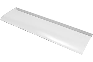 SIPPYSSY 47.2inch x 15.75 inch Window Awning Door Canopy Awning Patio Rain Canopy for Front Door Porch Patio Roof,0.13" Thickened PC Material (Clear, 48 x 16 inch)