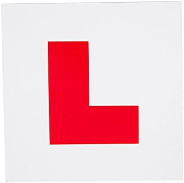 VORCOOL 2 pieces magnetic learner L plates motorcycle car sticker magnetic L plates learning driver plates - Image 5
