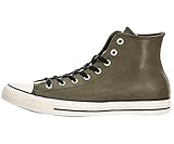 Converse CT All Star Leather Hi Grey Mens Trainers -