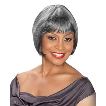 Amazon Com Foxy Silver H H Khloe Human Hair Full Wig In 1