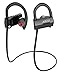 AOCO Bluetooth Headphones Wireless In-Ear Sports Stereo Noise Isolating Sports Sweatproof Headset with Mic and Soft Security Hooks