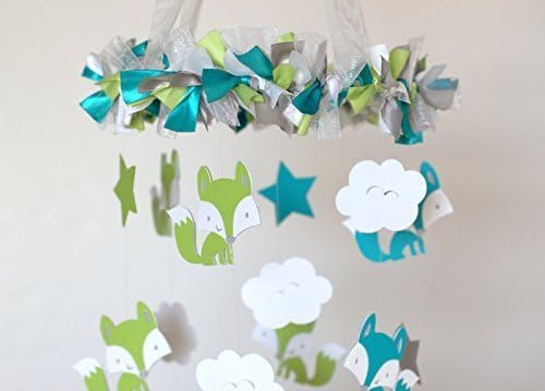 Fox, Cloud &amp; Star Nursery Mobile