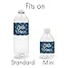 Royal Prince Baby Shower Water Bottle Labels - Shiny Foil - 24 Stickers