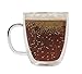Sage Double Wall Large Glass Mug - Insulated Coffee Cup - Dishwasher Safe, 16 oz. (1)
