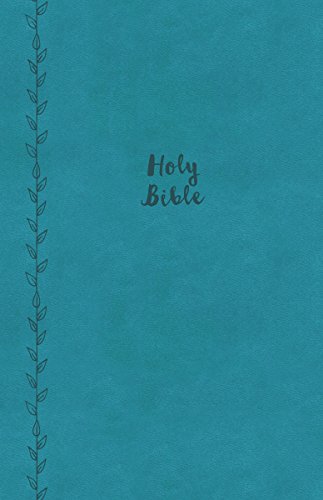 KJV, Value Thinline Bible, Compact, Imitation Leather, Blue, Red Letter Edition, Comfort Print