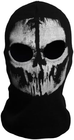 サバゲー スカル フェイス マスク ゴースト ドクロ バラクラバ 骸骨 目出し帽 スカル マスク付 B01mt57mze 925円 大人気 New Arrival 最安値挑戦 年中無休 高品質 通販